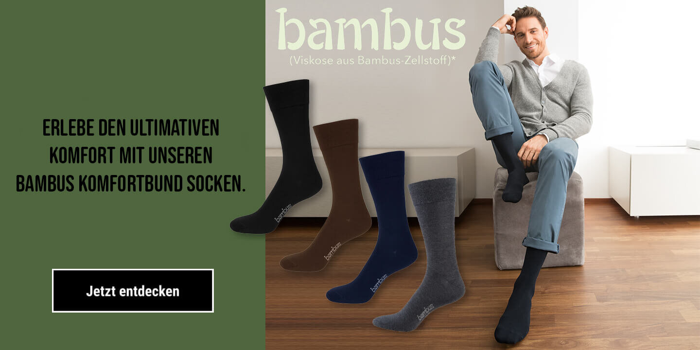 Socke Bambus Komfort im NUR DER Onlineshop kaufen