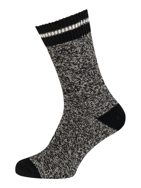 NUR DER Herren Boots Socke - schwarz - Größe 39-42