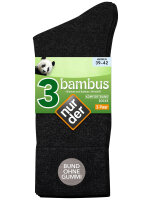 NUR DER Bambus¹ Komfort Socke 3-Pack