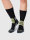 NUR DIE Outdoor Socke 2er Pack - schwarz/gelb - Gr&ouml;&szlig;e 35-38
