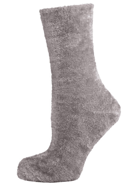 NUR DIE Supersoft Socke 2.0 - taupe - Größe 39-42