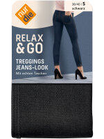 NUR DIE Treggings in Jeans-Optik