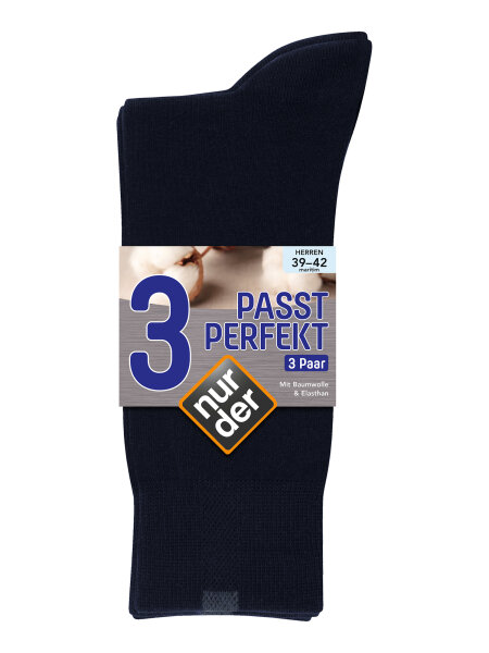 NUR DER Socken Passt Perfekt 3er Pack