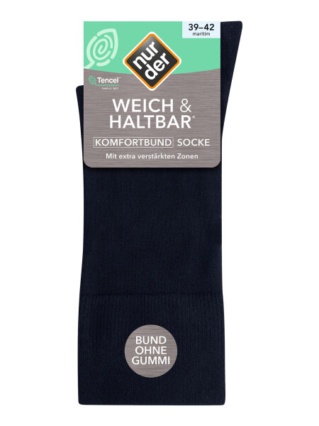 NUR DER Socke Weich & Haltbar Komfort