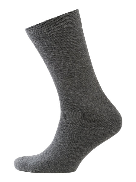 NUR DER Socken Ohne Gummi 3er Pack - mittelgraumelange - Größe 39-42