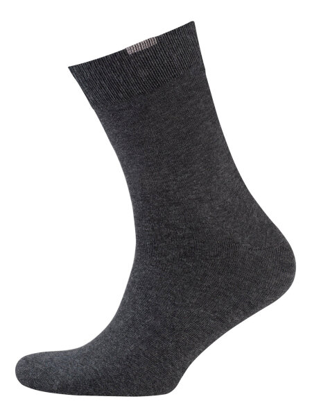 NUR DER Socken Passt Perfekt 3er Pack - anthrazitmelange - Größe 39-42