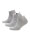 NUR DER Sneaker Socken Sport 3er Pack - graumel. - Gr&ouml;&szlig;e 43-46