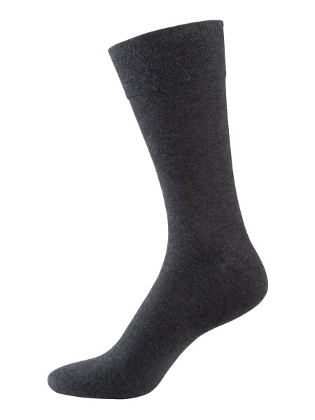 NUR DER Socke 98% Baumwolle Komfort - anthrazitmelange - Größe 39-42