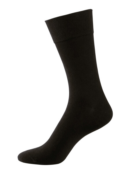 NUR DER Socke 98% Baumwolle Komfort - schwarz - Größe 39-42