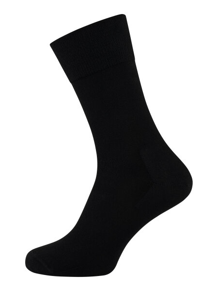 NUR DER Socke Weich & Haltbar Komfort - schwarz - Größe 43-46
